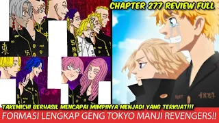 TOKYO REVENGERS CHAPTER 277 FULL REVIEW - FORMASI LENGKAP GENG TOKYO MANJI REVENGERS!! HAPPY ENDING