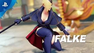 Street Fighter V: Arcade Edition – Falke Gameplay Trailer | PS4