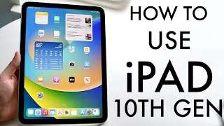 How To Use iPad 10th Generation! (Complete Beginners Guide)