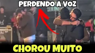 🔥 HENRIQUE CHORA MUITO E REVELA MEDO PERDER SUA VOZ, DEPOIS ABRAÇA SEU IRMÃO NO PALCO !!!