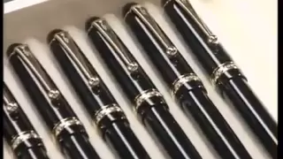 Pilot Fountain Pen Manufacturing (with English captions)
