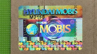 Голограмма MOBIS отличия оригинала от подделки | MOBIS hologram original vs fake