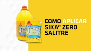 Elimina el salitre de tus paredes con Sika® Zero Salitre