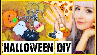 DIY Кавайные Брелки На Рюкзак в стиле HALLOWEEN/ Своими Руками