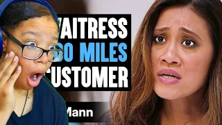 Will&Nakina Reacts | Waitress DRIVES 100 MILES For A CUSTOMER, | Dhar Mann