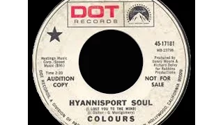 COLOURS - Hyannisport Soul (Lost You To The Wind) 1968 Rare USA Baroque Pop Psych Single Only