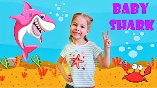 BABY SHARK NURSERY RHYMES / БЭБИ ШАРК детская песенка и танец 0+