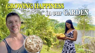 Using what our garden GIVES us to MAKE something SO SPECIAL! 🇵🇭 Philippines Simple Countryside VLOG