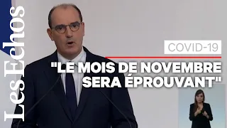 Le couvre-feu concernera désormais 46 millions de Français, annonce Jean Castex