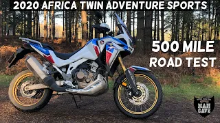 2020 Honda Africa Twin 1100 Adventure Sports - 500 mile Roadtest Review (with exhaust sound!)