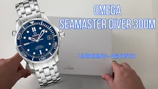 Unboxing - Omega Seamaster Driver 300M - Deutsch
