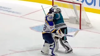 NHL Goalies Fighting (Part 2)