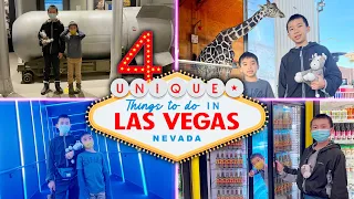 Top 4 Las Vegas Attractions You've Never Heard Of (But SHOULD Visit)! Unique LV Experiences 2024