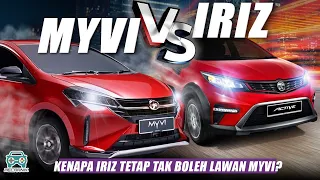 Perodua Myvi VS Proton Iriz Active, Kenapa Iriz Masih Lagi Tak Boleh Lawan Myvi?