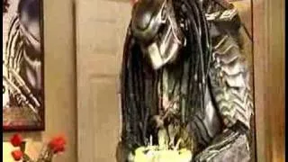 Aliens vs. Predator Birthday Cake