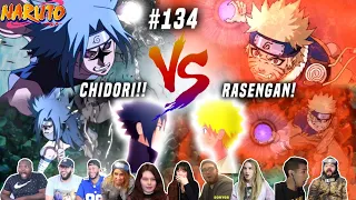 ⚡CHIDORI VS RASENGAN!! 🔥 Naruto Episode [134] Reaction Mashup 😭 "The End of Tears" -ナルト-』🍃