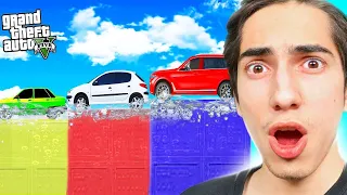 کدام ماشین در جی تی ای در اعماق آب رانندگی میکنه؟ 🚐💦 GTA 5 Challenge