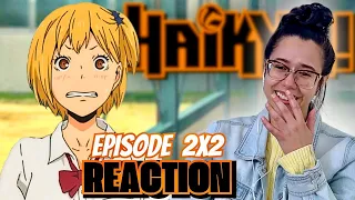 MEETING YACHI | Haikyuu!! Season 2 Episode 2 Reaction