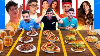 TODA COMIDA DE YOUTUBER QUE COMER EU PAGO!!