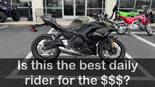 Brand New 2024 Kawasaki Ninja 650. Is It Worth The Money? Review and Walk Around