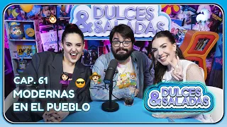 🍿 Inés Hernand y @andreacomptonn modernas en el pueblo | Con Brays Efe | #DulcesySaladas Cap.61