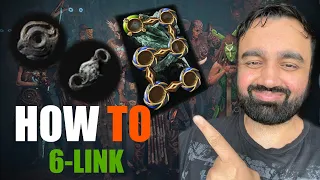 HOW TO SIX LINK AN ITEM IN PATH OF EXILE!