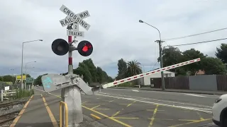 SH74A Garlands Road Level Crossing, Woolston, Christchurch