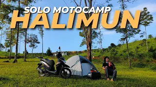 Relaxing Solo Motocamp Puncak Halimun, Bogor Vol.1