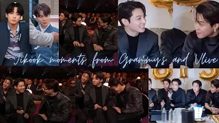 Jikook moments from Grammy’s and Vlive