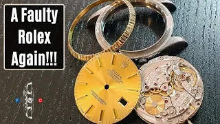 A Broken Rolex Datejust That Needs a Repair !!!