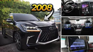 RECIBIMOS ESTA LEXUS LX570 2008 y LA TRANSFORMAMOS A LA VERSION 2021!!!