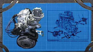 Двигатель ВАЗ 2109. 1300 кубов. Реставрация продолжается.