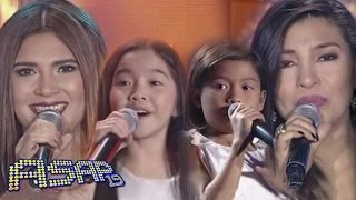 Darlene, Lyca sing with Vina & Lani