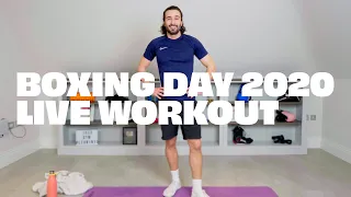 Boxing Day 2020 Live Workout | The Body Coach TV