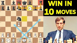 Fischer CRUSHED The World's No.3 Player in 10 Moves | Beat Everyone With this TRAP!