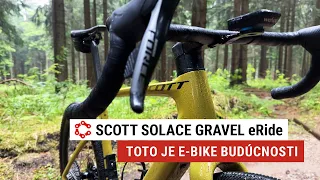 SCOTT SOLACE GRAVEL ERIDE - this is the e-bike of the future