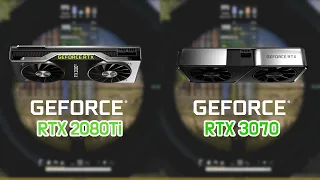 RTX 2080Ti vs RTX 3070 with i7 10700K (5 Games / FHD / 1080p)