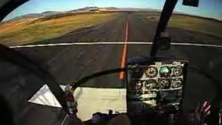 Schweitzer 300C Helicopter Takeoff and Approaches 3