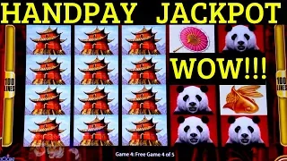 Jackpot Handpay !!! Wonder 4 Wild Panda Slot Machine JACKPOT ! Massive Slot Win | NG Slot