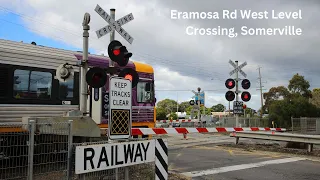 Eramosa Rd West Level Crossing, Somerville - Melbourne Metro Crossing