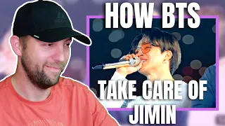 How BTS Take Care of JIMIN REACTION