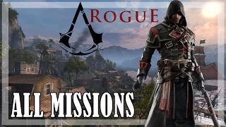 Assassin's Creed Rogue - All Missions | Full game 100% sync