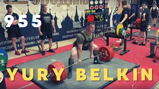YURY BELKIN - 955kg @100kg IPL National Championship Suzdal 2021 (Only Knee Sleeves) + ALL WARM UP