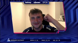 Complexity THE CHAMPION!! WINNING REACTION FROM PLAYERS - Interview with blameF and APEX - BLAST EU