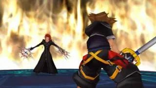 Kingdom Hearts II Final Mix cutscene: 50 - Axel's Replica Data Defeated