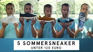 5 Sneaker für den Sommer unter 120 Euro