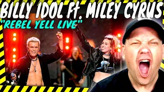 BILLY IDOL Ft MILEY CYRUS " Rebel Yell " What A Collab!! [ Reaction ]
