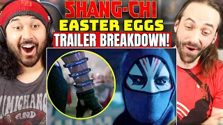 SHANG-CHI TRAILER EASTER EGGS & BREAKDOWN - REACTION!! (Characters Explained | Things You Missed)