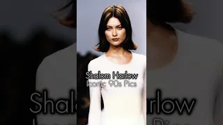Shalom Harlow 90s Pics⭐️ #shalomharlow #supermodel #runway #90s #icon #model