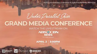 LIVE: Win Metawin and Janella Salvador at the "Under Parallel Skies" Manila grand press conference